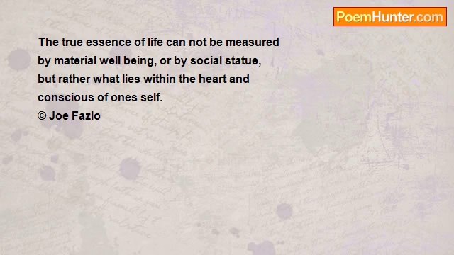 (brief renderings) Joe Fazio - The Measure Of Ones Self