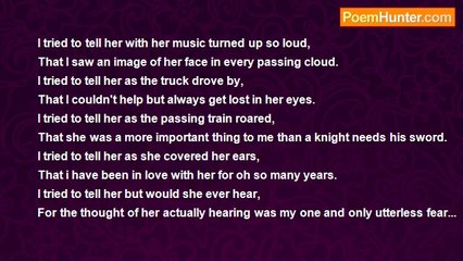 Joseph Cuevas - I tried..