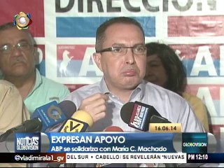ABP se solidariza con María Corina Machado