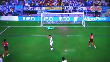 أهداف ألمانيا الثلاثة في شباك البرتغال خلال الشوط الأول
