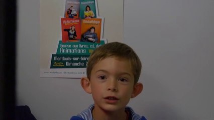 Vidéomaton des un an de la médiathèque de Montlouis