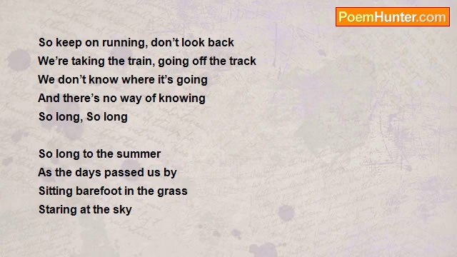 Kat 'Happy Girl' Happy - So Long (a.k.a the escapism song)