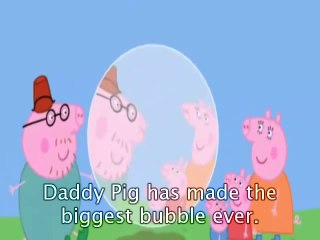 Peppa Pig Bubbles with subtitles