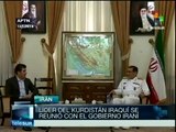 El kurdistán iraquí busca apoyo de Irán para combatir el terrorismo