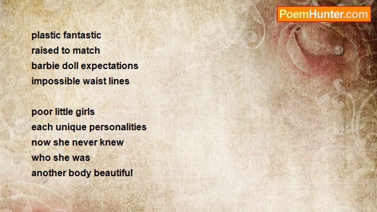 Terence George Craddock (Spectral Images and Images Of Light) - Turning Baby Girls Into Barbie Dolls