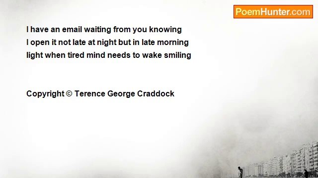 Terence George Craddock (Spectral Images and Images Of Light) - Knowing I Have Waiting An Email From You