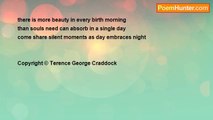 Terence George Craddock (Spectral Images and Images Of Light) - Beauty In Every Birth Morning