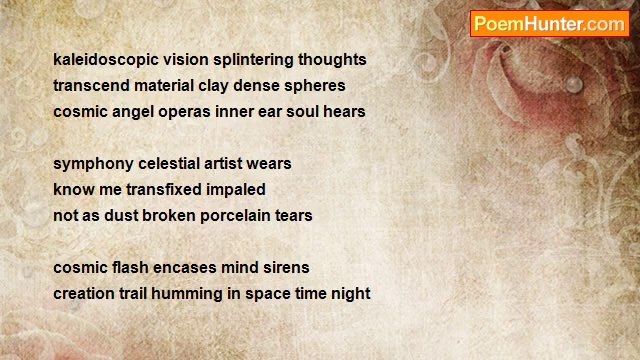 Terence George Craddock (Spectral Images and Images Of Light) - Knowing Me Transfixed Impaled