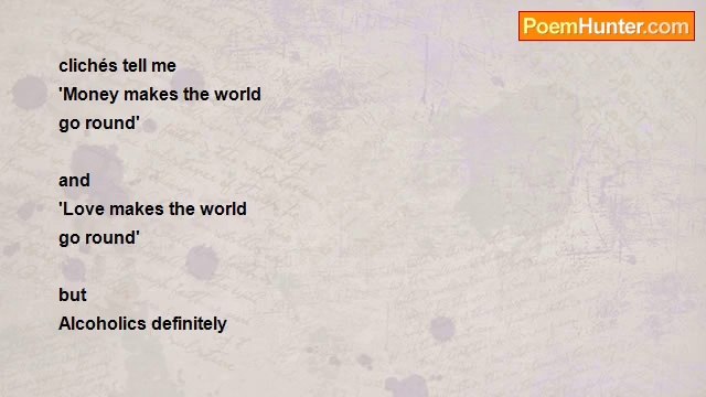 Terence George Craddock (Spectral Images and Images Of Light) - Alcohol Washes Troubles Away?