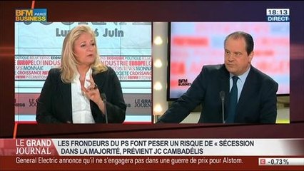 Jean-Christophe Cambadélis, premier secrétaire du PS, dans Le Grand Journal – 16/06 1/4