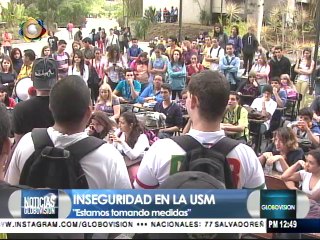 Rector: La inseguridad no es un problema "exclusivo" de la USM