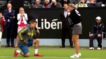 Krajicek proposed to after her match