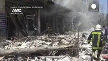 Siria: barili bomba su Aleppo