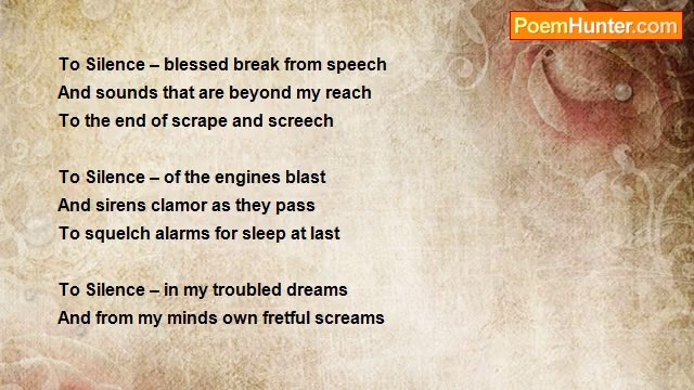 Jane Van Doe - To Silence