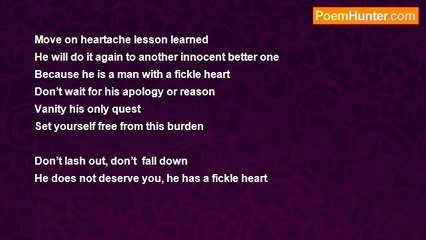 Lisa Finney - A fickle heart