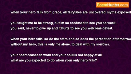 Mariah Smith - When your hero falls