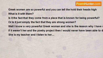 Caitlin KittyBear Daniel - Greek women