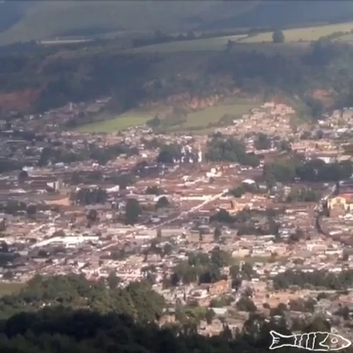 Vista de la ciudad de Pátzcuaro desde el estribo grande#patzcuaro #pueblomagico