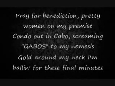 August Alsina ft Rick Ross - Benediction (Lyrics on Screen)