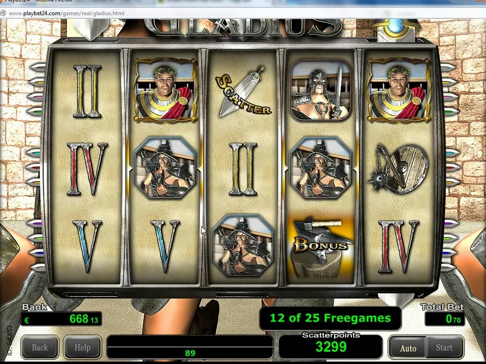 Gladius Slot 50 Freispiele 103 facher Gewinn