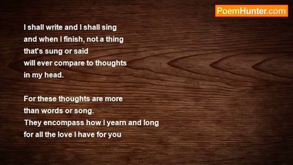 Edwina Reizer - I Shall Write