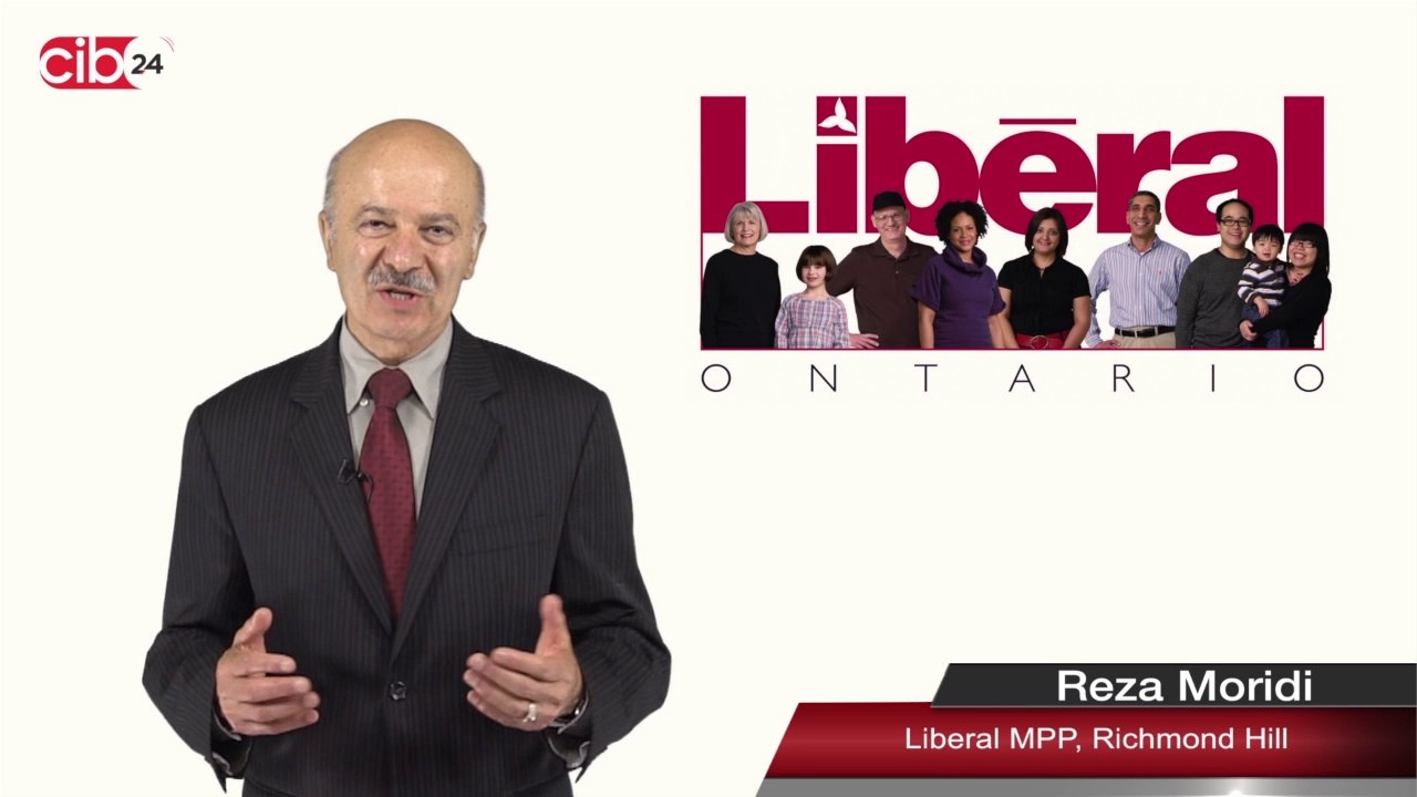 Reza Moridi, Liberal MPP of Richmond Hill - Message to voters