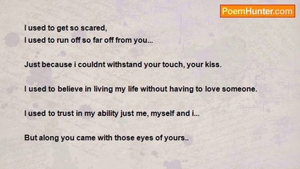 mercy jacobs - Holding me.