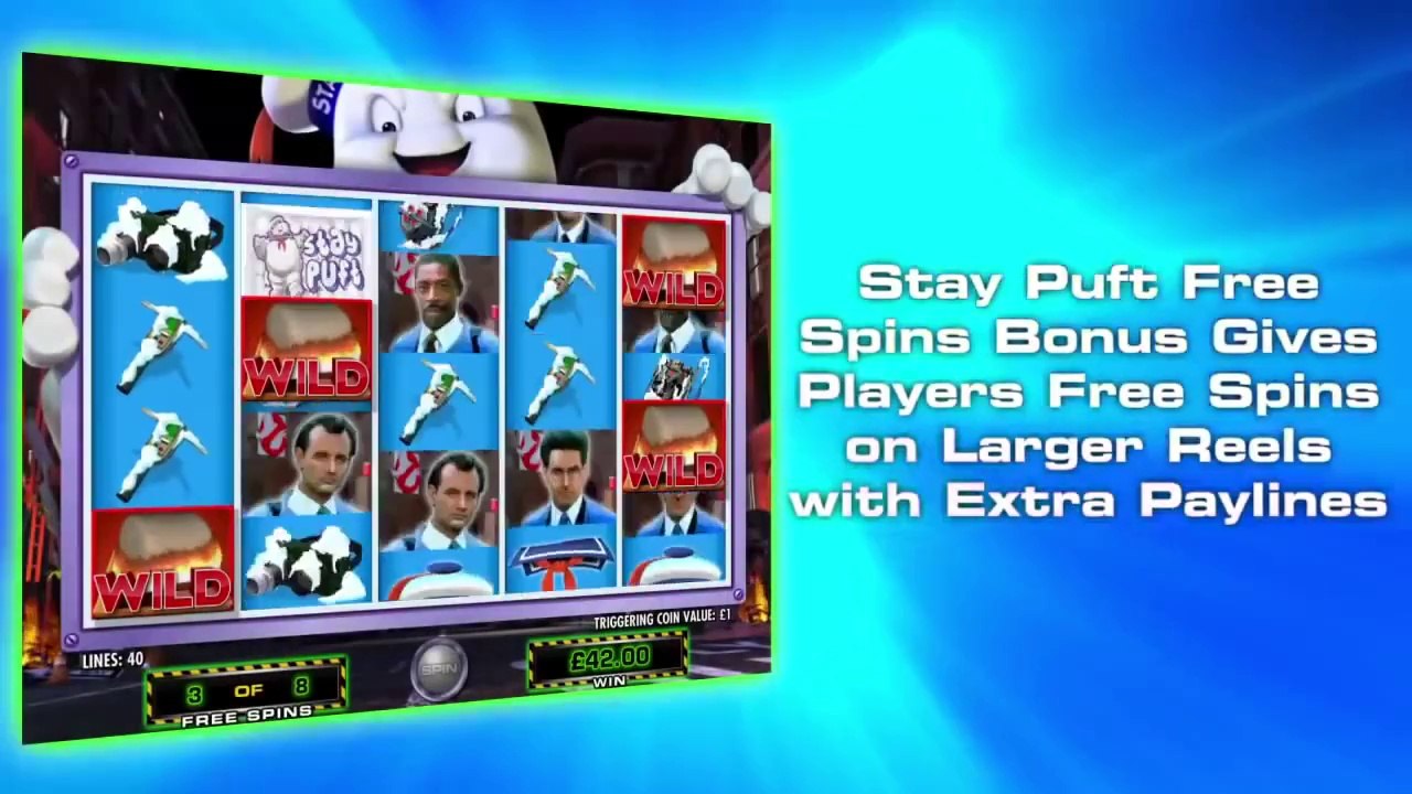 Ghostbusters online slot machine [HD 720p]