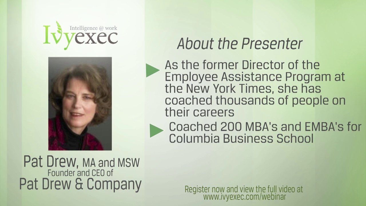 What’s Next? Find Your Energy and Your Next Job