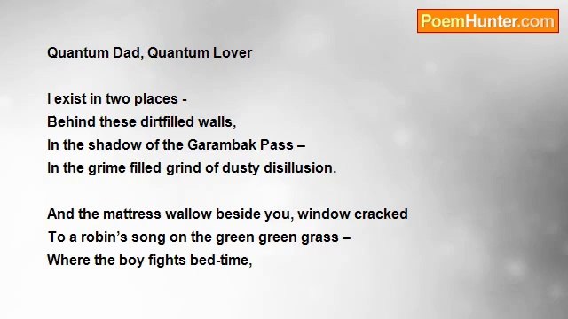 David Abrahams - Quantum Dad, Quantum Lover