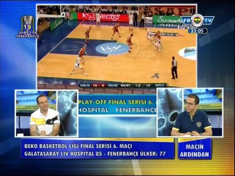 Maçın Ardından l Galatasaray Liv Hospital 85-77 Fenerbahçe Ülker