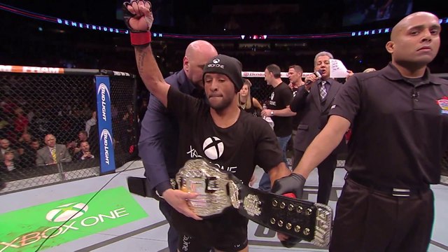 UFC 174: Demetrious Johnson Octagon Interview