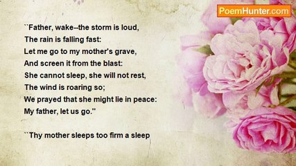 Henry Alford - Father, wake--the storm is loud