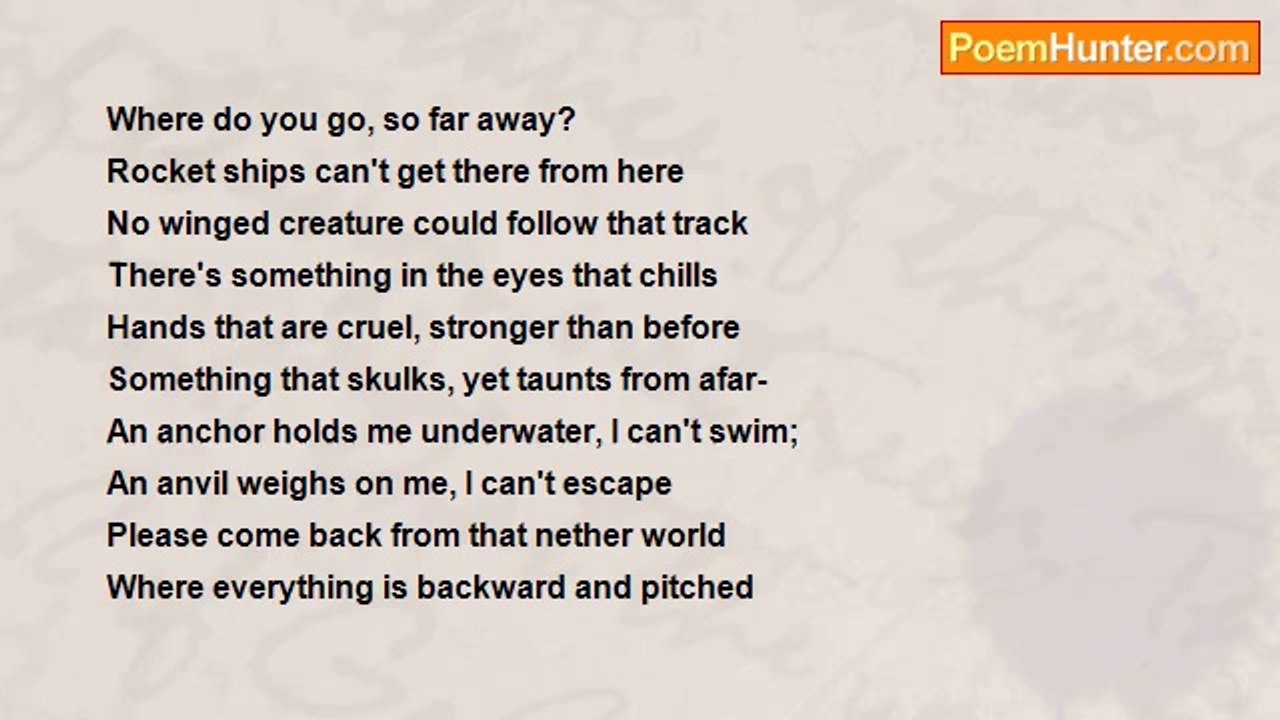 Patti Masterman - Where Do You Go So Far Away?