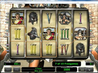 Gladius Slot - 330-facher Gewinn mit 70 Cent