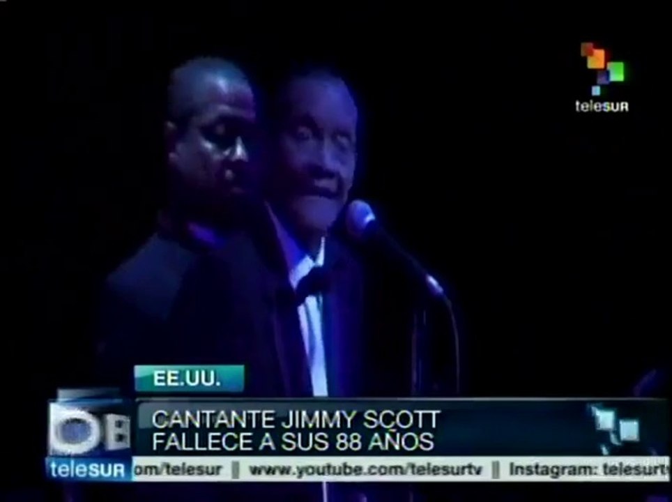 Muere en Las Vegas el cantante de jazz Little Jimmy Scott