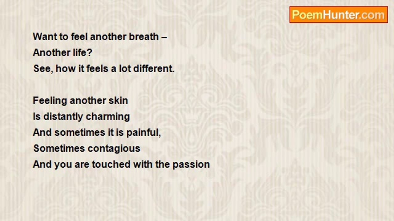 Ayan Dasgupta - The skin knows