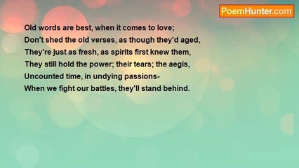 Patti Masterman - Old Words Are Best