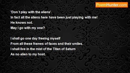 M.D DINESH NAIR - AN ALIEN... AN EXCUSE