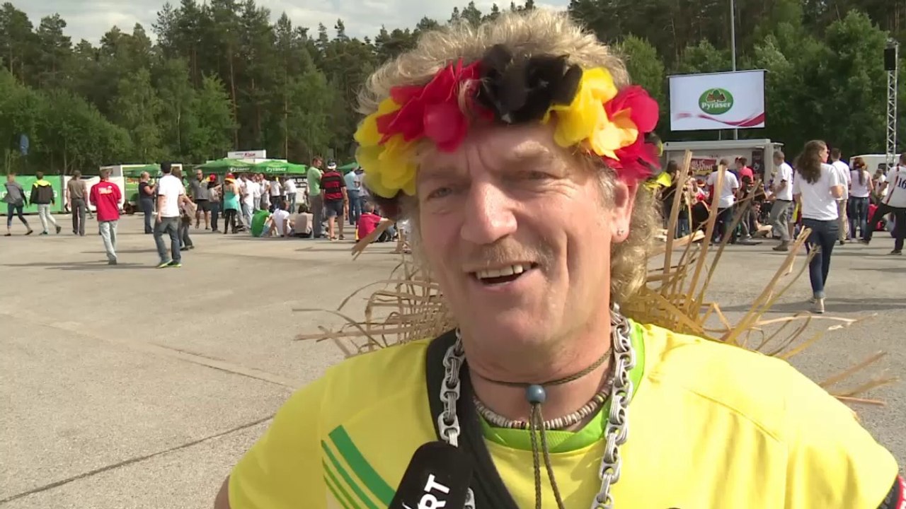 F1: Fans wünschen Schumi alles Gute