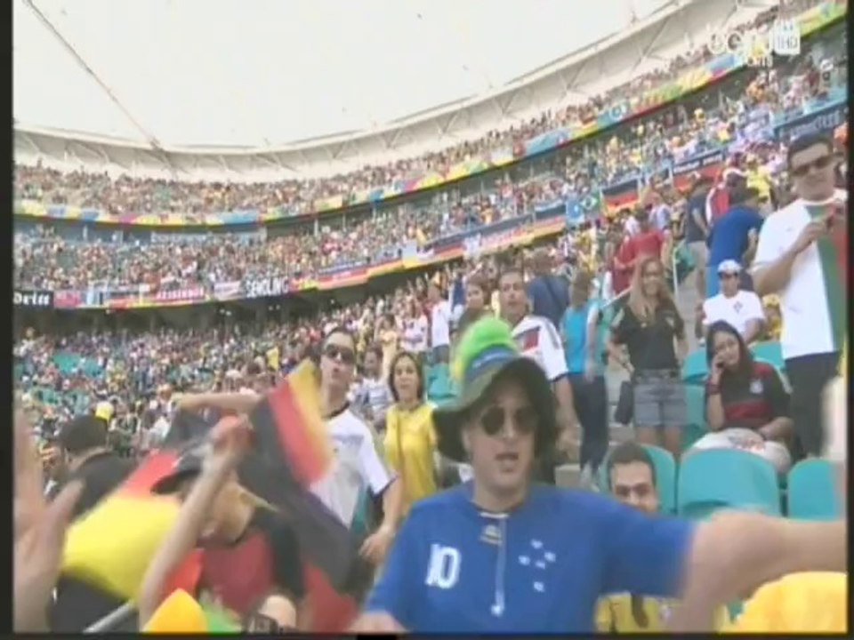 الشوط الأول من مباراة ألمانيا و البرتغال في مونديال 2014