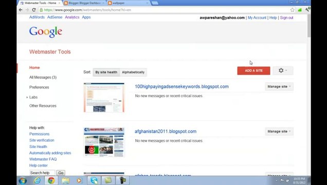 google Webmaster Tools Tutorials Part 2