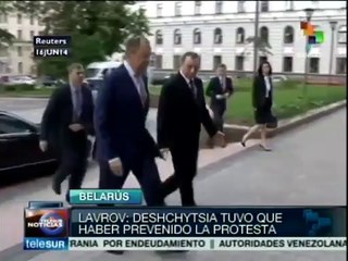 Скачать видео: Canciller Serguéi Lavrov critica a primer Ministro de Ucrania