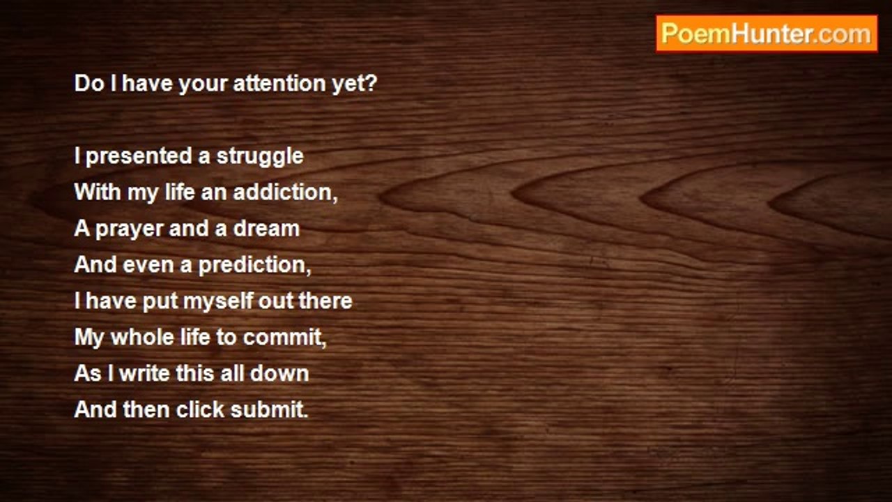 Frank Acquafredda - Do I Have Your Attention Yet?
