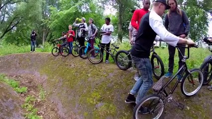 170 BMX riders gaan los in Amsterdam
