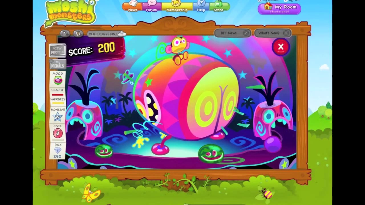 Moshi Monsters - Let's Play - Episode 2 - Big Butt Game