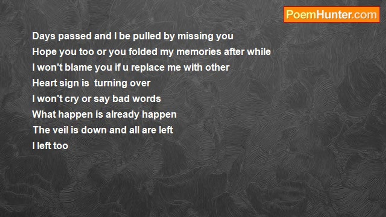 Mohammed AlBalushi - Days Passed