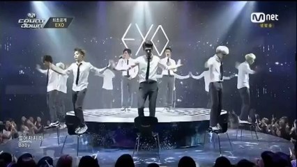 EXO - Moonlight @ M! Countdown (1)