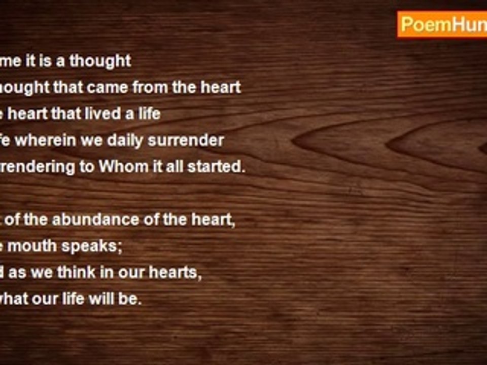 Mary Louise Mann Gabumpa - A Poem