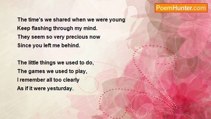 wendy. thopliss - If Only I Could Bring You Back (LINDA)